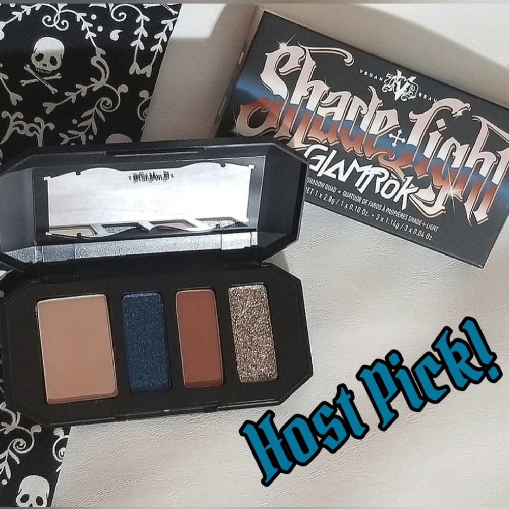 BNIB KVD Shade + Light mini palette GLAMROK